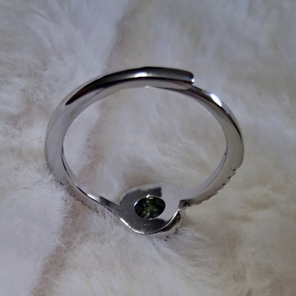 Moissanite Diamond Ring (Adjustable In Size) - Picture 4 of 10